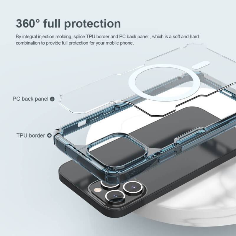 Nillkin θήκη Nature Pro Magnetic για iPhone 14 Pro, διάφανη – φωτογραφία 3
