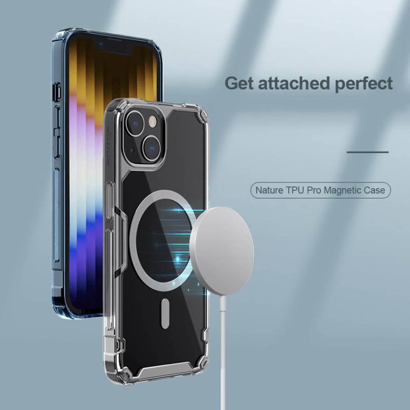 Nillkin θήκη Nature Pro Magnetic για iPhone 14 Plus, διάφανη – φωτογραφία 2