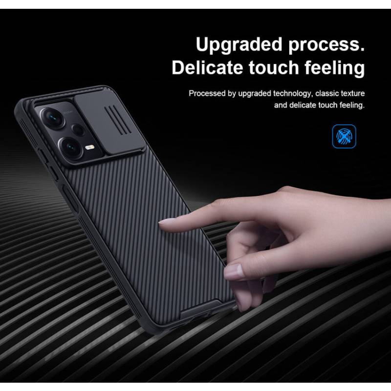 Nillkin θήκη CamShield Pro για Xiaomi Redmi Note 12 Pro+ 5G, μαύρο – φωτογραφία 2