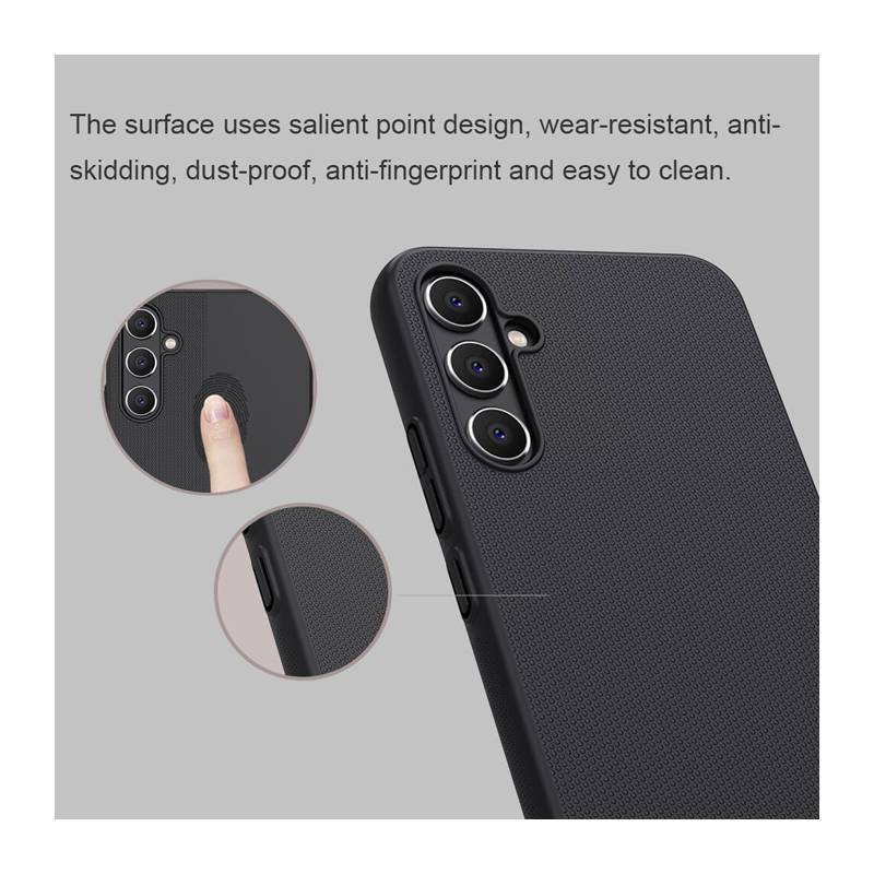 Nillkin θήκη Super Frosted Shield για Samsung Galaxy A34 5G, μαύρη – φωτογραφία 3