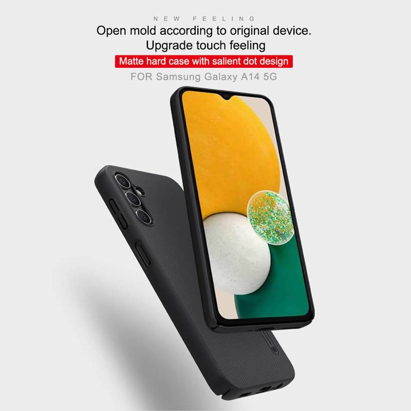 Nillkin θήκη Super Frosted Shield για Samsung Galaxy A14 5G, μπλε – φωτογραφία 2