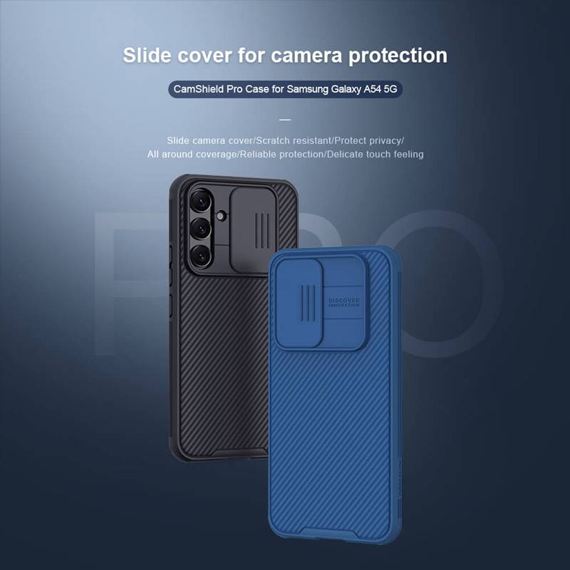 Nillkin θήκη CamShield Pro για Samsung Galaxy A54 5G, μαύρη – φωτογραφία 2