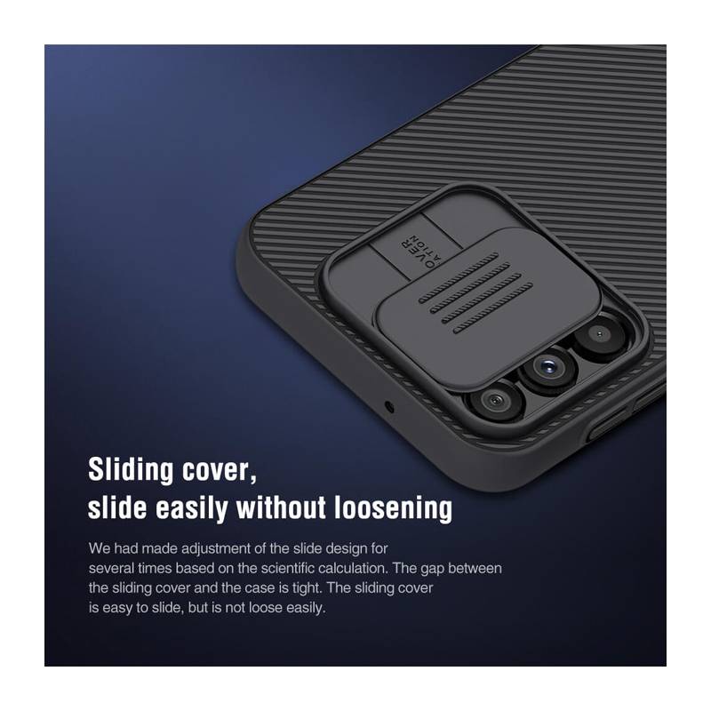 Nillkin θήκη CamShield για Samsung Galaxy A14 4G, μαύρη – φωτογραφία 3