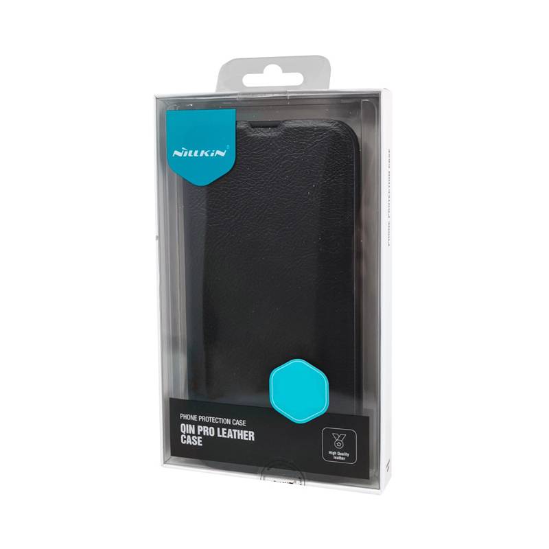 Nillkin θήκη Qin Pro για iPhone 15 Plus, δερμάτινη, μαύρη – φωτογραφία 5