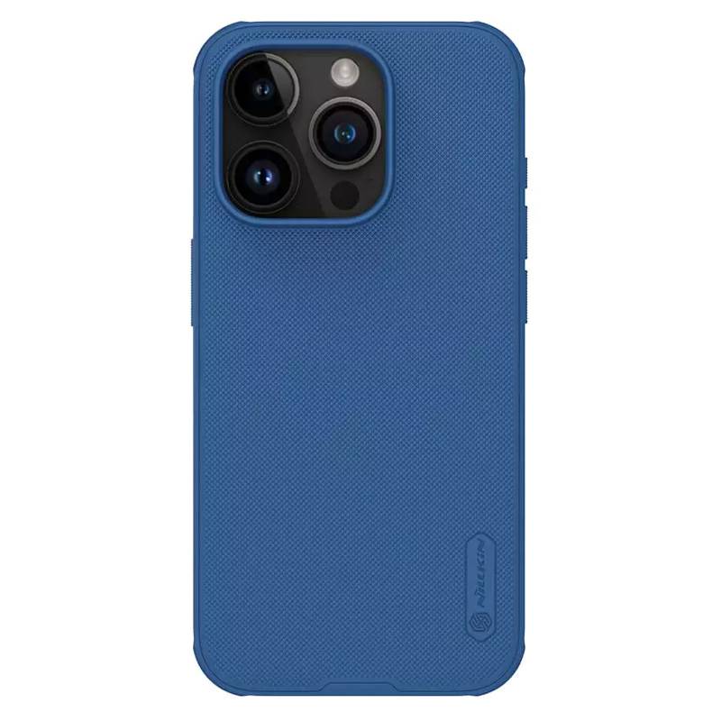 Nillkin θήκη Super Frosted Shield Pro για iPhone 15 Pro, μπλε