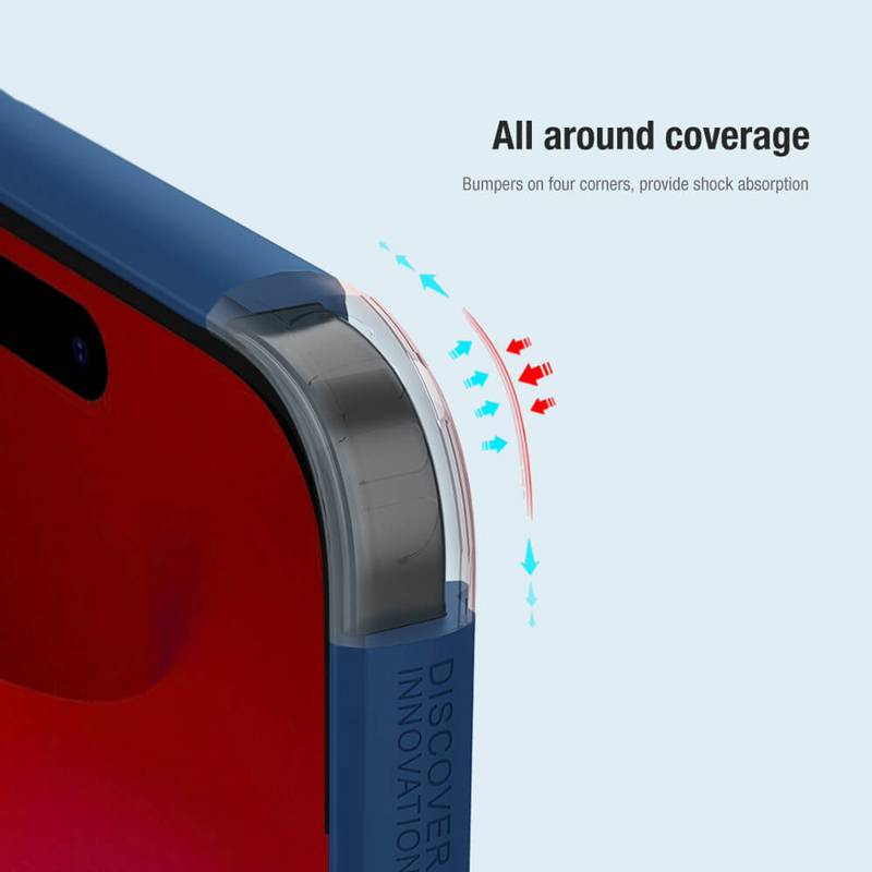 Nillkin θήκη Super Frosted Shield Pro για iPhone 15 Pro, πράσινη – φωτογραφία 3