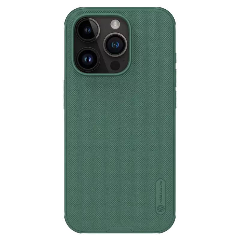Nillkin θήκη Super Frosted Shield Pro για iPhone 15 Pro, πράσινη