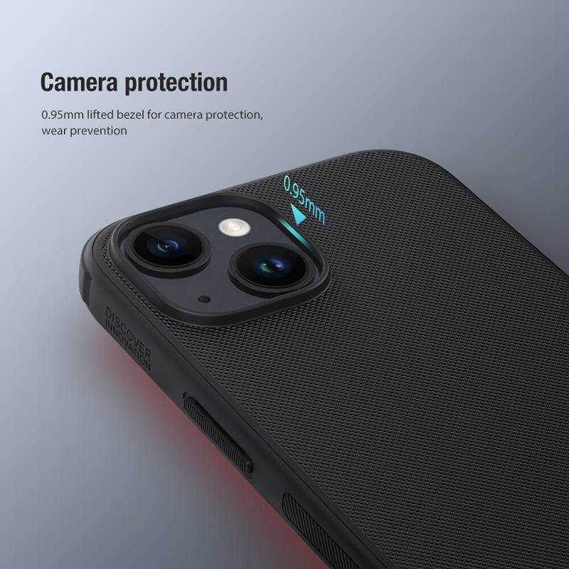 Nillkin θήκη Super Frosted Shield Pro για iPhone 15 Plus, μαύρη – φωτογραφία 2