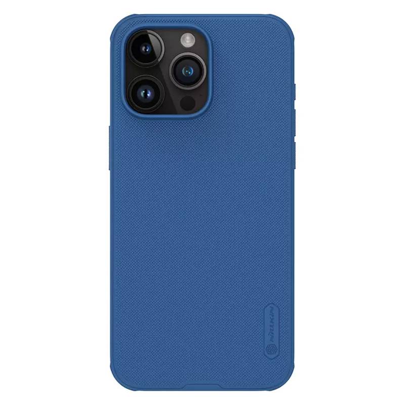 Nillkin θήκη Super Frosted Shield Pro για iPhone 15 Pro Max, μπλε Nillkin θήκη Super Frosted Shield Pro για iPhone 15 Pro Max, μπλε