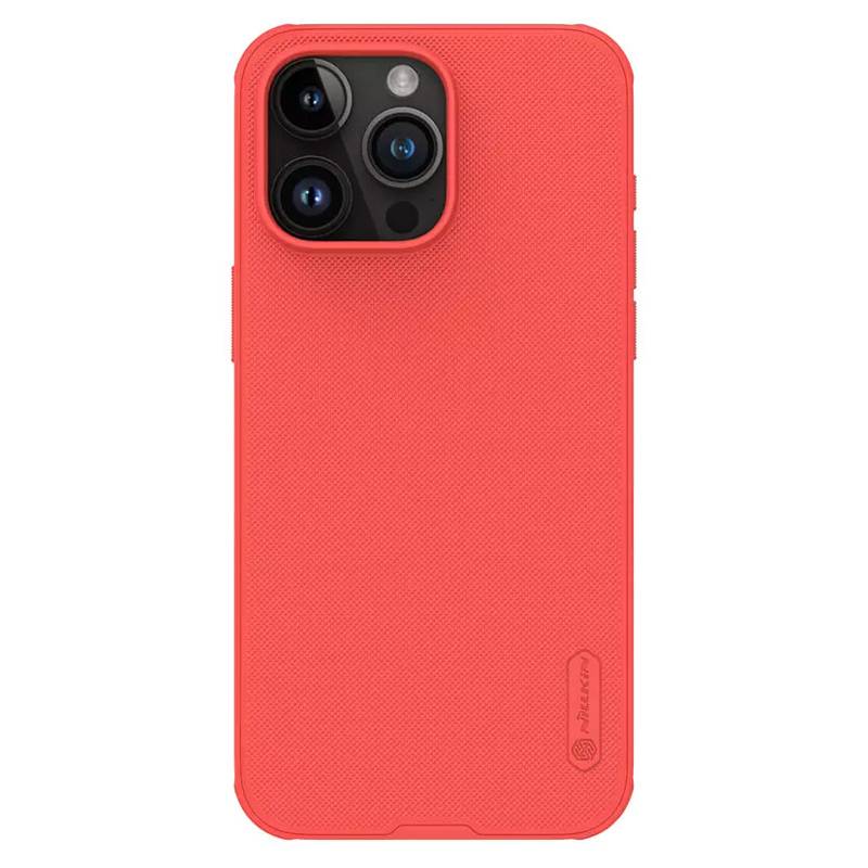 Nillkin θήκη Super Frosted Shield Pro για iPhone 15 Pro Max, κόκκινη