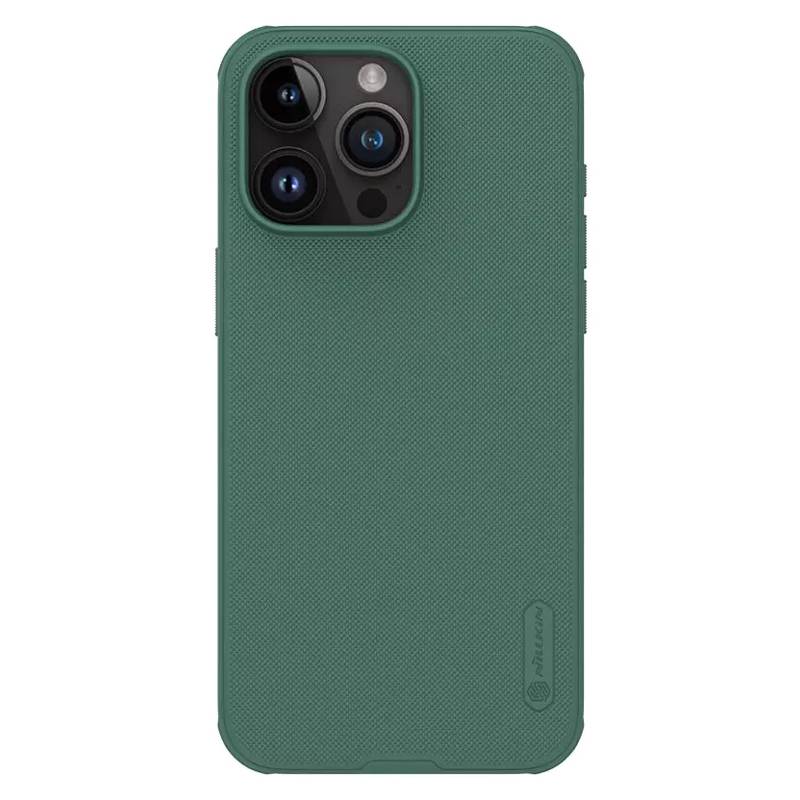 Nillkin θήκη Super Frosted Shield Pro για iPhone 15 Pro Max, πράσινη