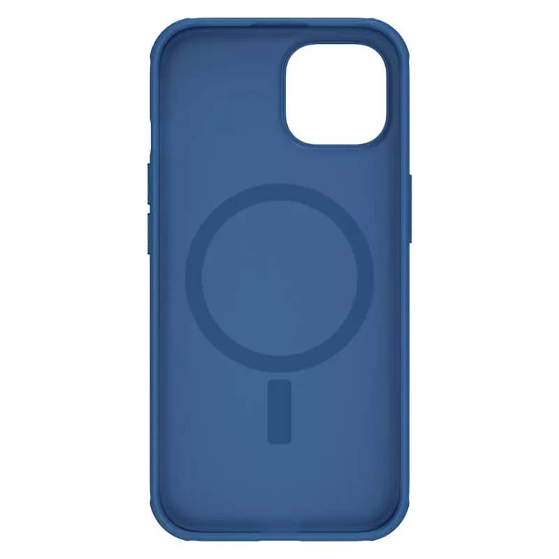 Nillkin θήκη Super Frosted Shield Pro Magnetic για iPhone 15, μπλε – φωτογραφία 4