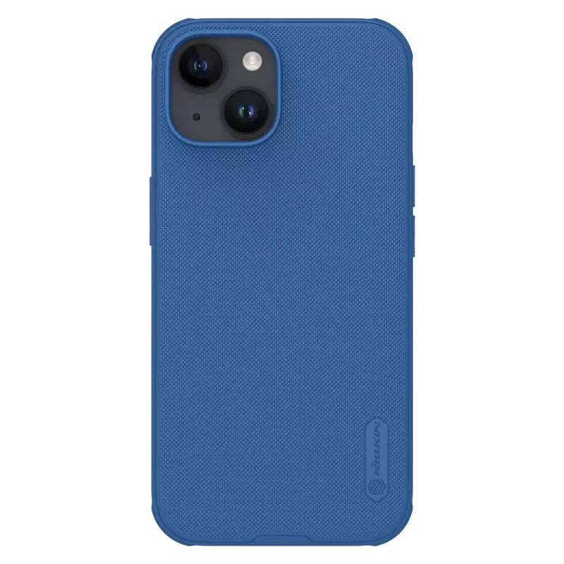 Nillkin θήκη Super Frosted Shield Pro Magnetic για iPhone 15, μπλε Nillkin θήκη Super Frosted Shield Pro Magnetic για iPhone 15, μπλε
