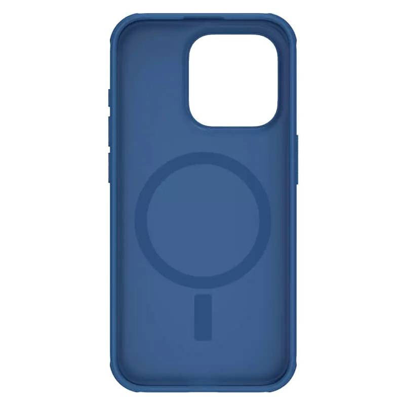 Nillkin θήκη Super Frosted Shield Pro Magnetic για iPhone 15 Pro, μπλε – φωτογραφία 4