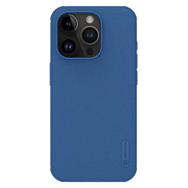Nillkin θήκη Super Frosted Shield Pro Magnetic για iPhone 15 Pro, μπλε