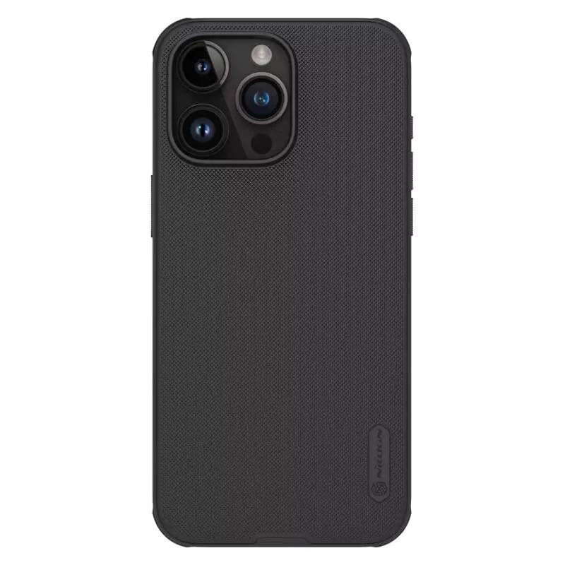Nillkin θήκη Super Frosted Shield Pro Magnetic, iPhone 15 Pro Max, μαύρη