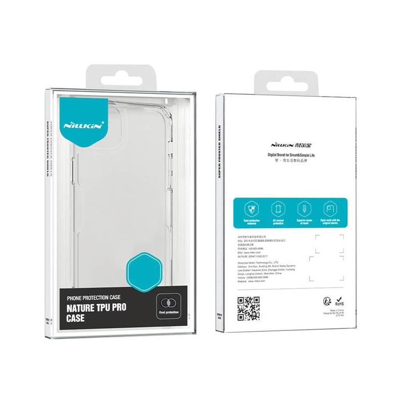 Nillkin θήκη Nature Pro για iPhone 15 Pro Max, διάφανη-μπλε – φωτογραφία 4