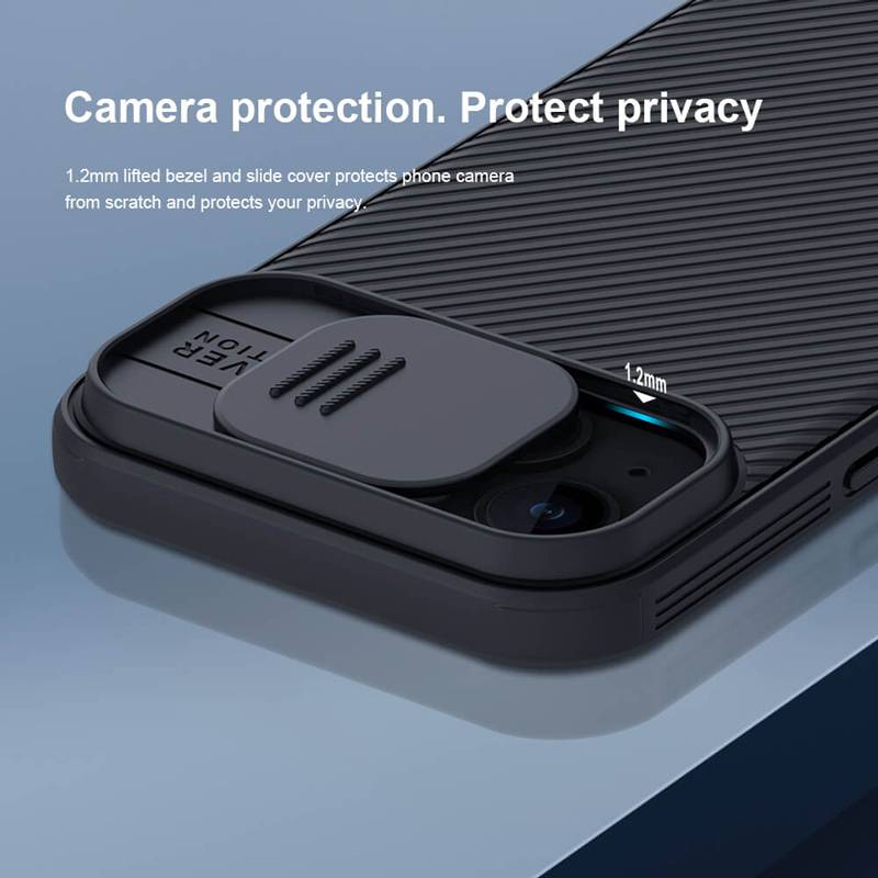 Nillkin θήκη CamShield Pro για iPhone 15 Plus, μπλε – φωτογραφία 4