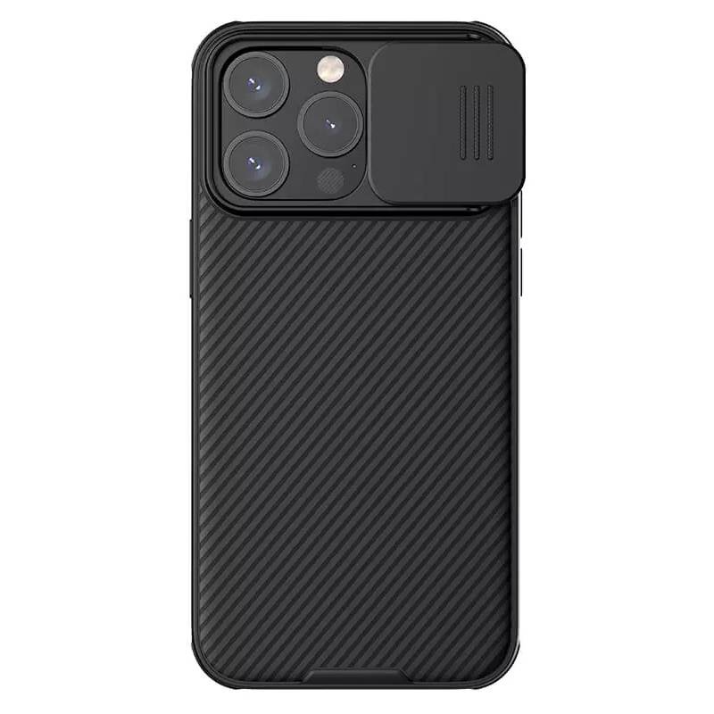 Nillkin θήκη CamShield Pro για iPhone 15 Pro Max, μαύρη Nillkin θήκη CamShield Pro για iPhone 15 Pro Max, μαύρη