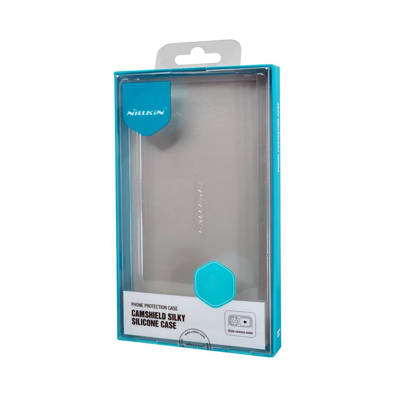 Nillkin θήκη CamShield Silky Silicone για iPhone 15 Plus, μαύρη – φωτογραφία 4