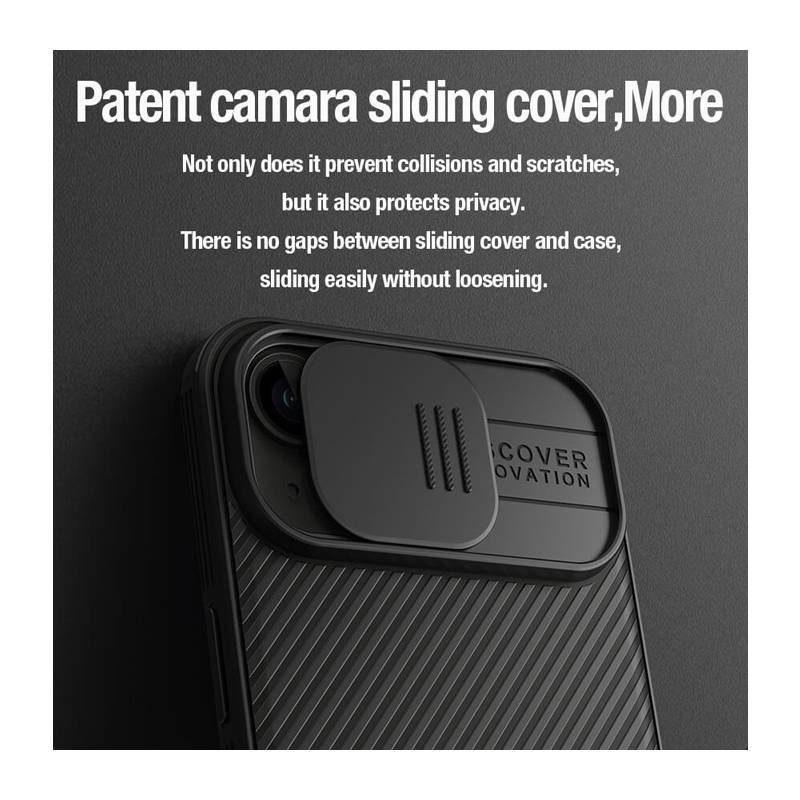Nillkin θήκη CamShield Pro Magnetic για iPhone 15, μπλε – φωτογραφία 3