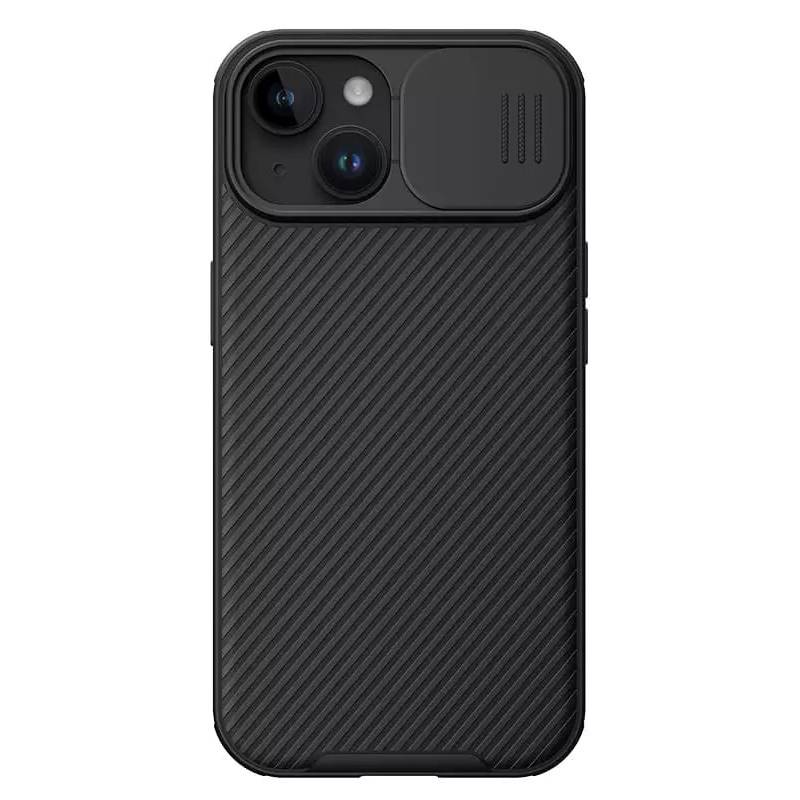 Nillkin θήκη CamShield Pro Magnetic για iPhone 15 Plus, μαύρη Nillkin θήκη CamShield Pro Magnetic για iPhone 15 Plus, μαύρη