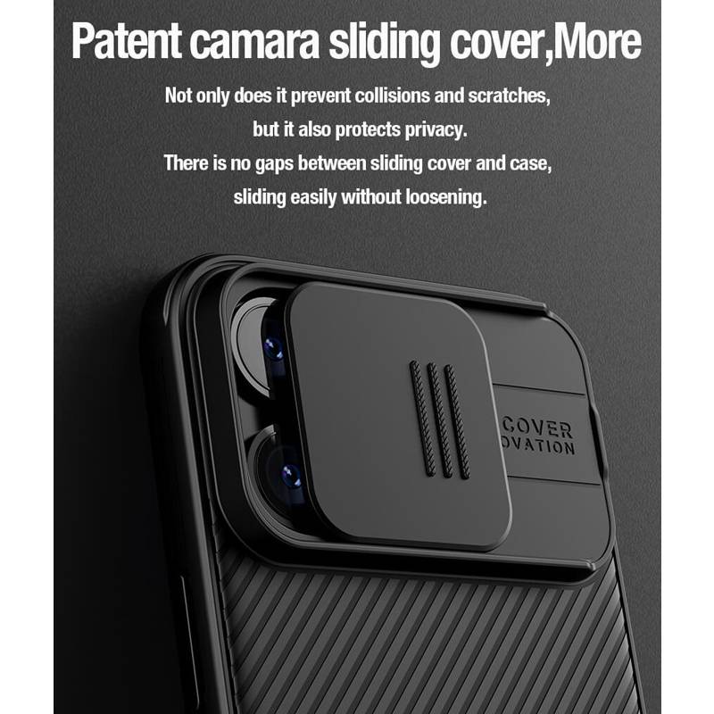 Nillkin θήκη CamShield Pro Magnetic για iPhone 15 Pro Max, μπλε – φωτογραφία 3