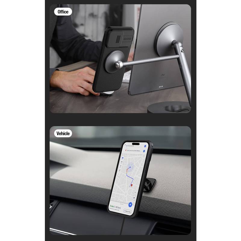 Nillkin θήκη CamShield Pro Magnetic για iPhone 15 Pro Max, μπλε – φωτογραφία 4