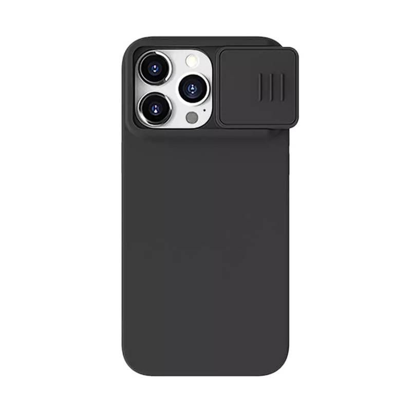 Nillkin θήκη CamShield Silky Magnetic Silicone για iPhone 15 Pro, μαύρη