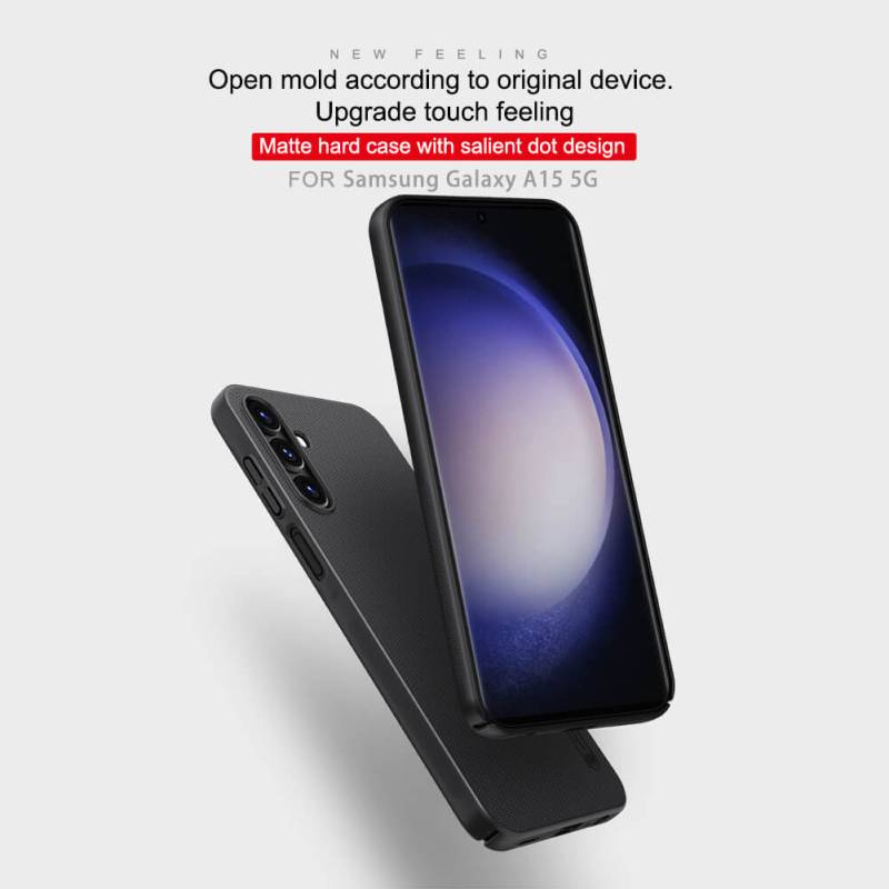 Nillkin θήκη Super Frosted Shield για Samsung Galaxy A15 5G, κόκκινη – φωτογραφία 2