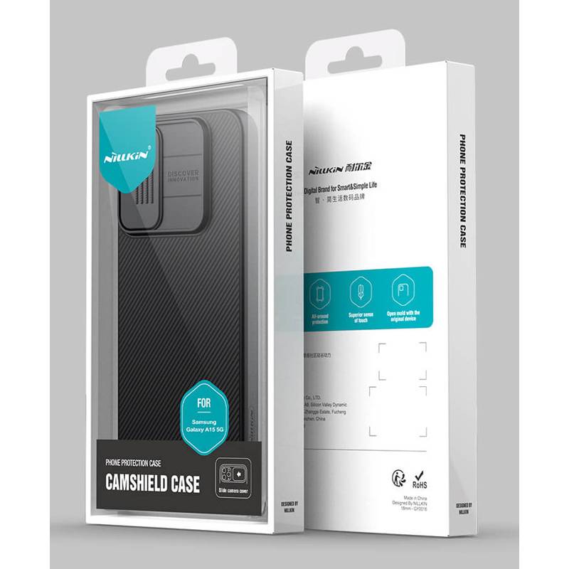 Nillkin θήκη CamShield για Samsung Galaxy A15 5G, μαύρη – φωτογραφία 4