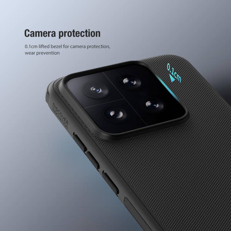 Nillkin θήκη Super Frosted Shield Pro για Xiaomi 14, μπλε – φωτογραφία 2