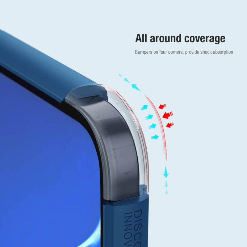 Nillkin θήκη Super Frosted Shield Pro για Xiaomi 14, μπλε – φωτογραφία 3