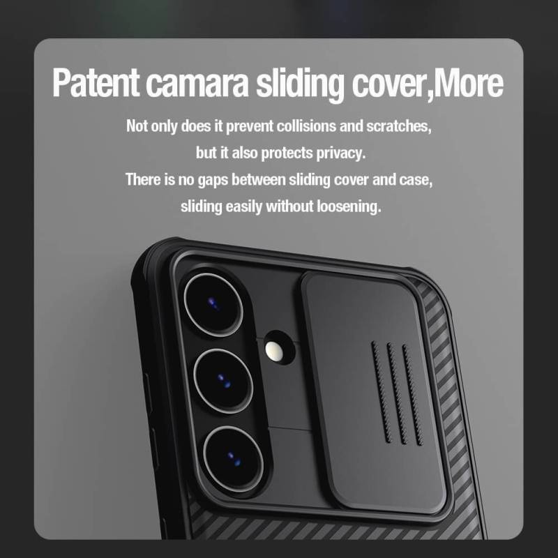 Nillkin θήκη CamShield Pro για Samsung Galaxy S24, μαύρη – φωτογραφία 2