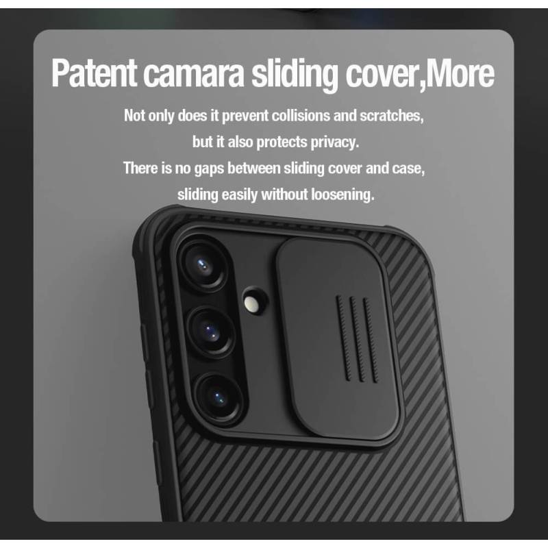 Nillkin θήκη CamShield Pro για Samsung Galaxy A35, μαύρη – φωτογραφία 2