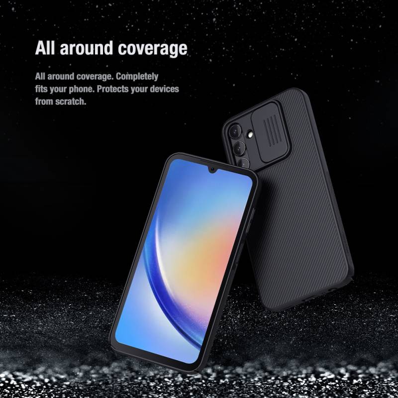 Nillkin θήκη CamShield για Samsung Galaxy A25 5G, μαύρη – φωτογραφία 3