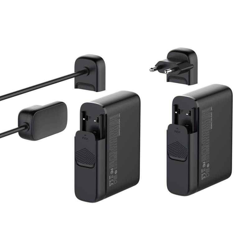 Ldnio σταθμός φόρτισης A6140C, 3x USB-C/3x USB, 140W, PD/QC, GaN, μαύρος – φωτογραφία 3