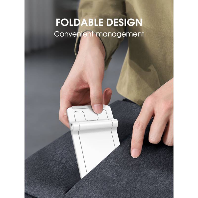 Ldnio βάση smartphone MG06, foldable, 4.7-7.2", λευκή – φωτογραφία 5