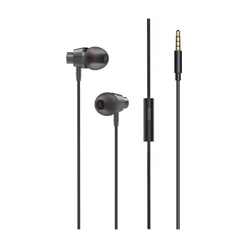 Ldnio earphones με μικρόφωνο HP05, 3.5mm σύνδεση, Φ10mm, 1.2m, γκρι Ldnio earphones με μικρόφωνο HP05, 3.5mm σύνδεση, Φ10mm, 1.2m, γκρι