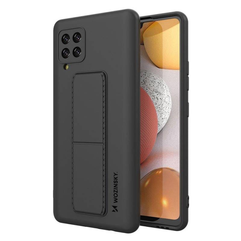 Wozinsky θήκη Kickstand 69536 για Samsung A42 5G, μαύρη