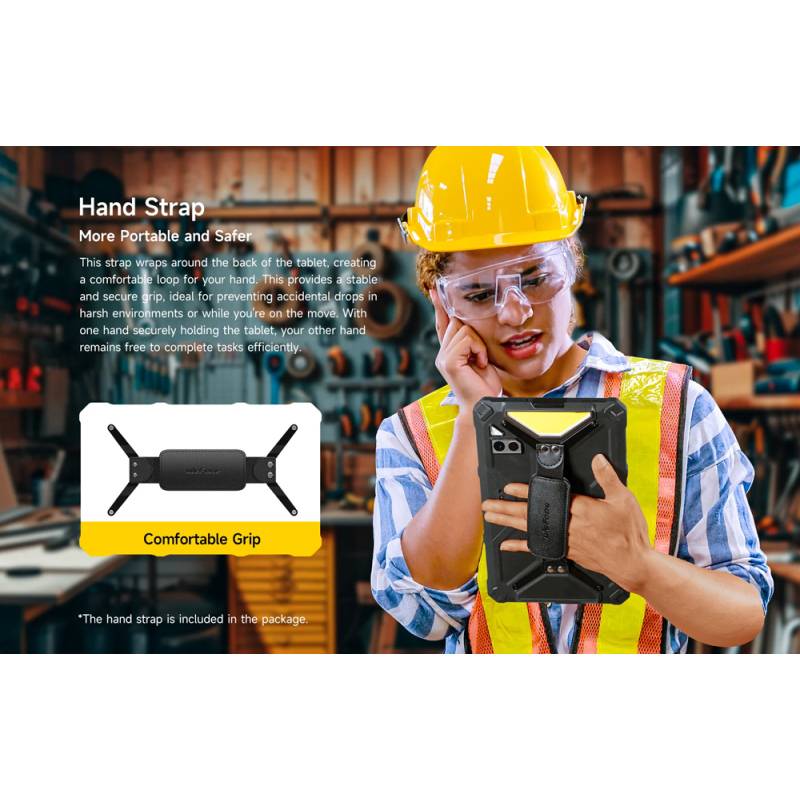 Ulefone tablet Armor Pad 4 Ultra Thermal, 10.36", 8/256GB, 11800mAh, IP68/IP69K, 5G, μαύρο – φωτογραφία 3