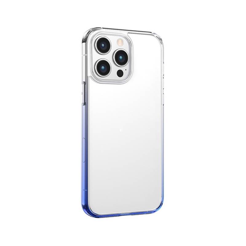 USAMS θήκη Binz για iPhone 14 Pro Max, μπλε & διάφανη