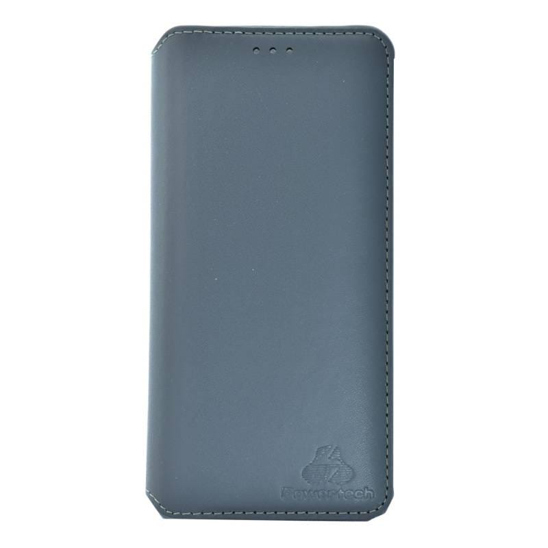 Powertech Θήκη Slim Leather για Samsung J6 Plus 2018, γκρι