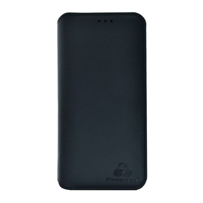 Powertech Θήκη Slim Leather για Xiaomi Redmi Note 6, μαύρη