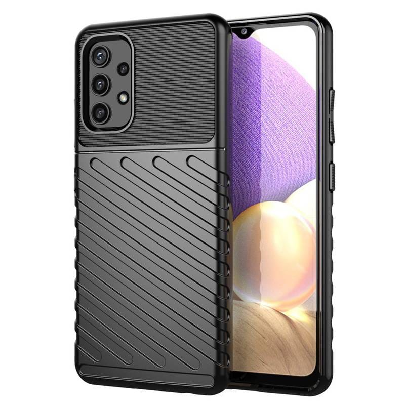 Powertech Θήκη Thunder MOB-1637 για Samsung A72 5G, μαύρη