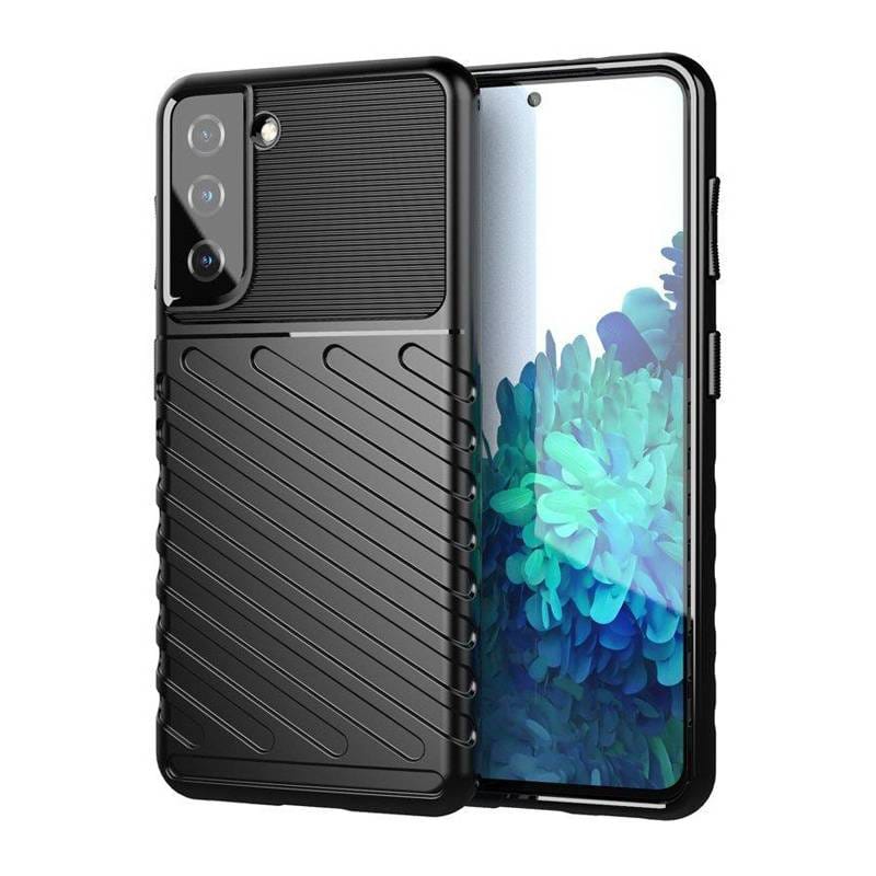 Powertech Θήκη Thunder MOB-1734 για Samsung S22, μαύρη Powertech Θήκη Thunder MOB-1734 για Samsung S22, μαύρη