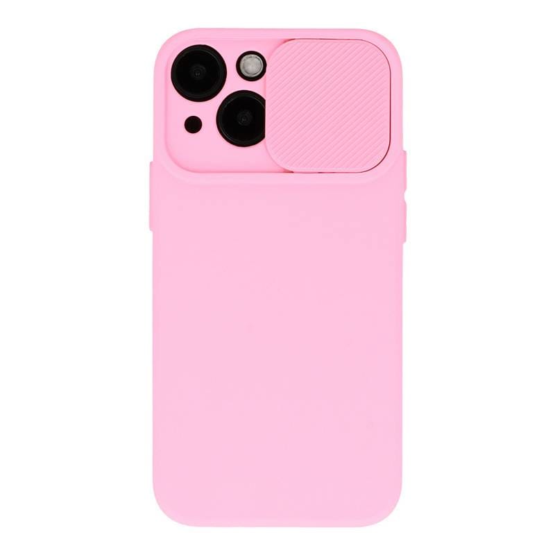 Powertech Θήκη Camshield Soft MOB-1794 για iPhone 14, ροζ