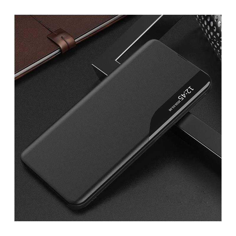Powertech θήκη Smart view MOB-1828 για Samsung A73 5G, μαύρη – φωτογραφία 3