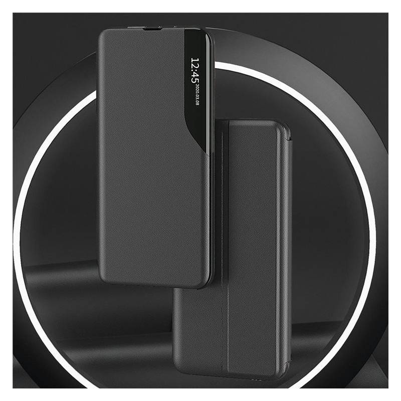 Powertech θήκη Smart view MOB-1828 για Samsung A73 5G, μαύρη – φωτογραφία 4
