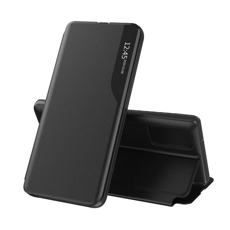 Powertech θήκη Smart view MOB-1828 για Samsung A73 5G, μαύρη